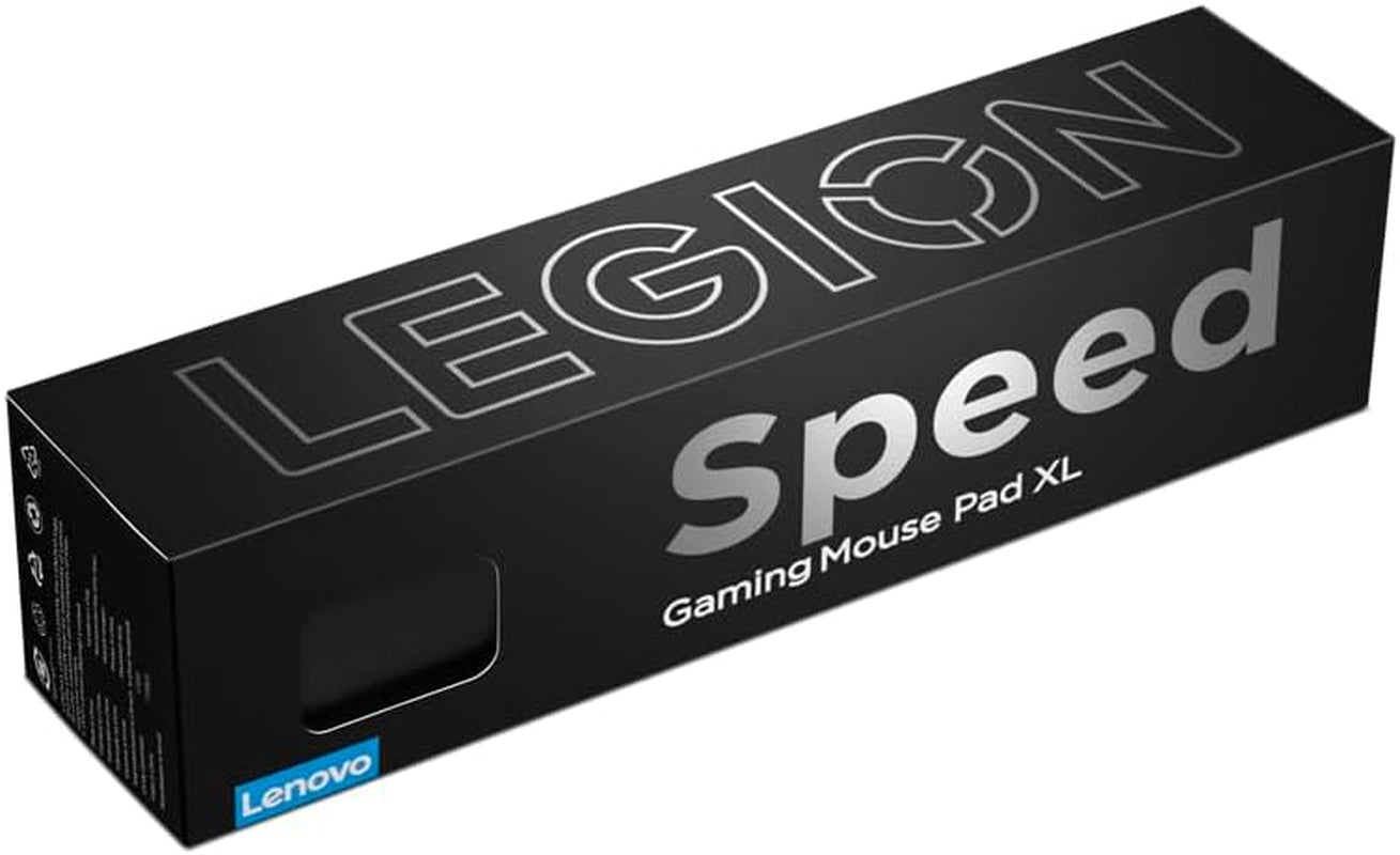 Legion Gaming XL Cloth Mouse Pad, Anti-Fray, Black