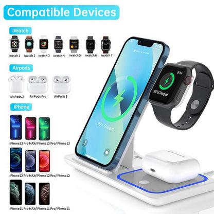 Wireless Charger, 3 in 1 Wireless charger