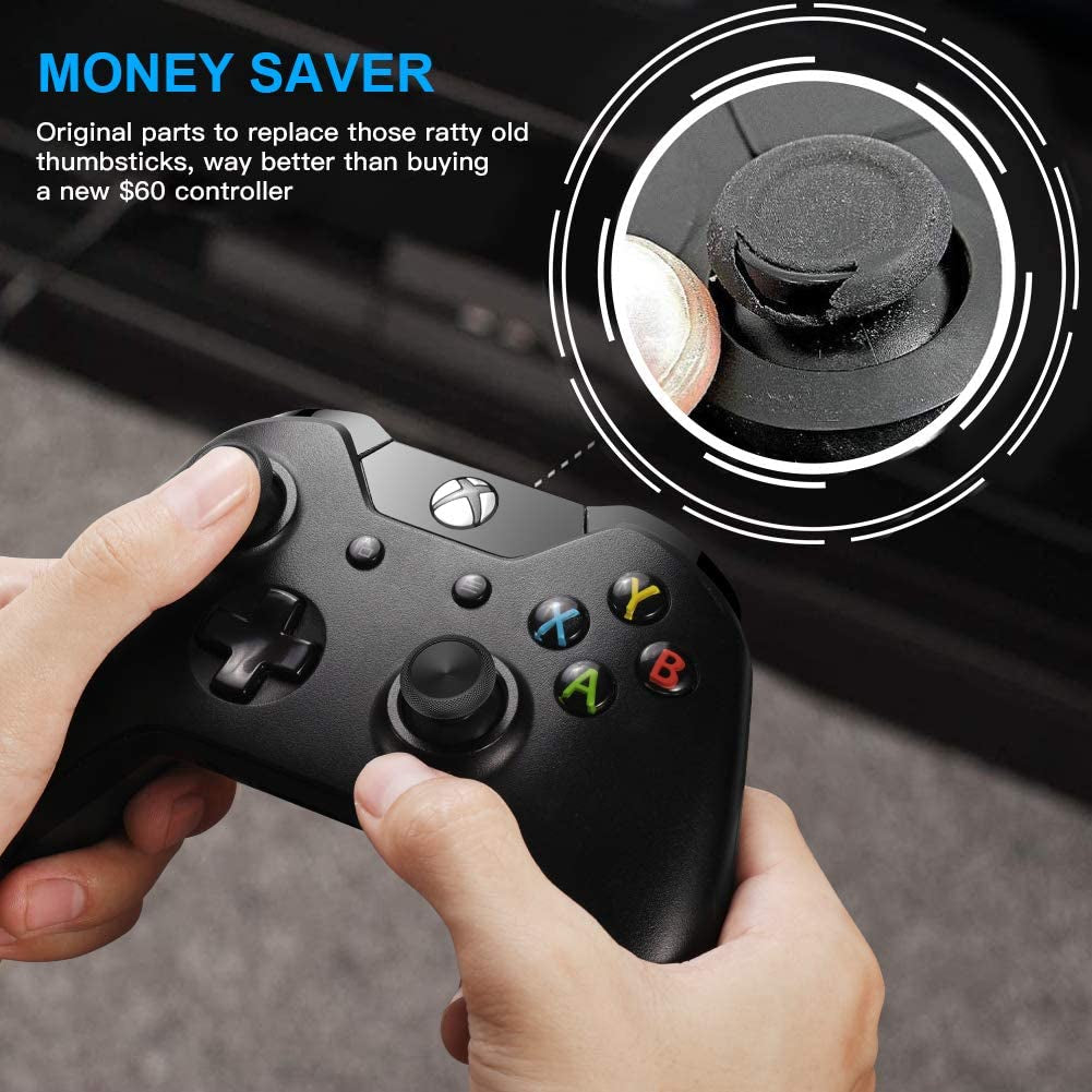 Xbox One Controller Joystick Replacement - 6PCS Original Thumbsticks 
