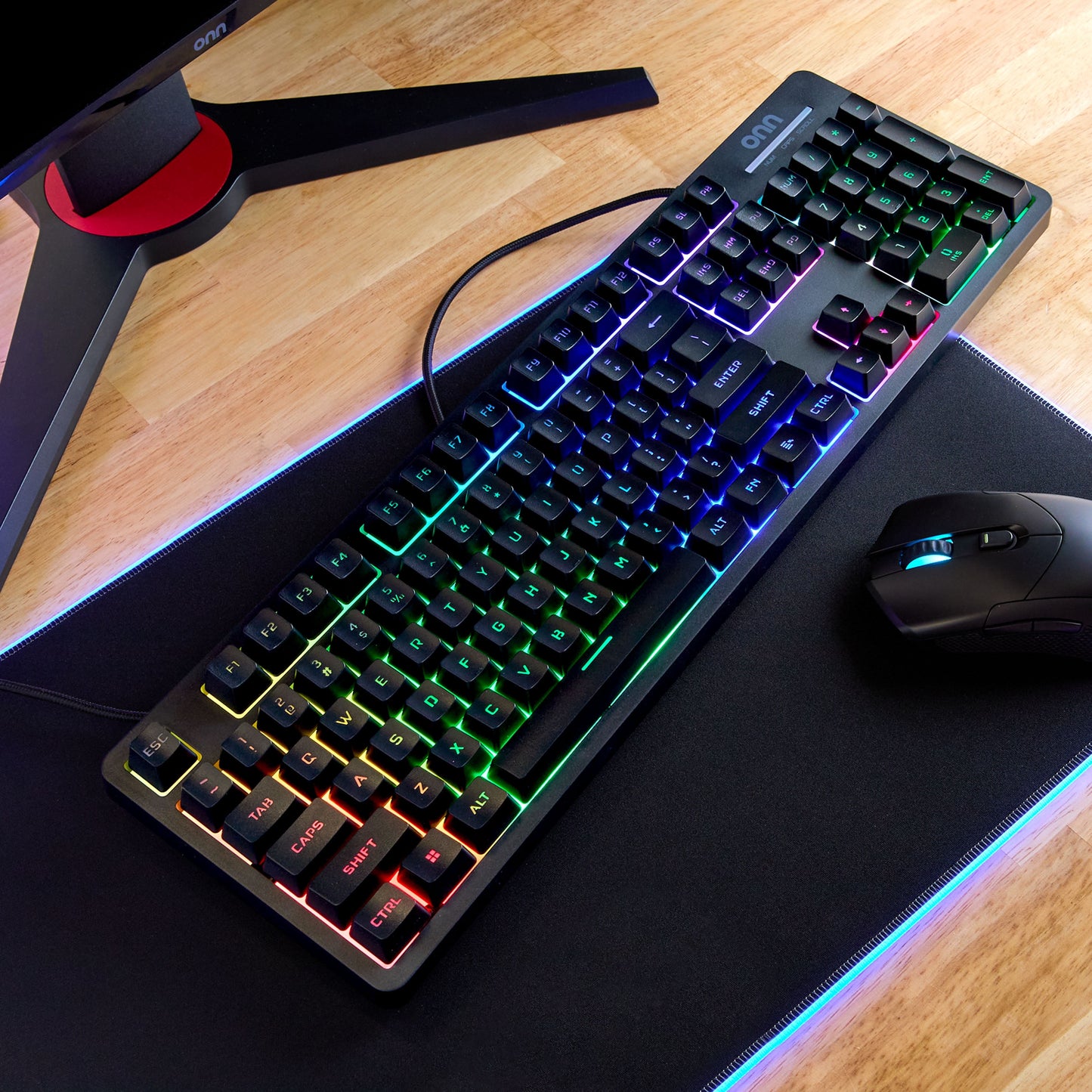 Wired LED Gaming Keyboard also backlit