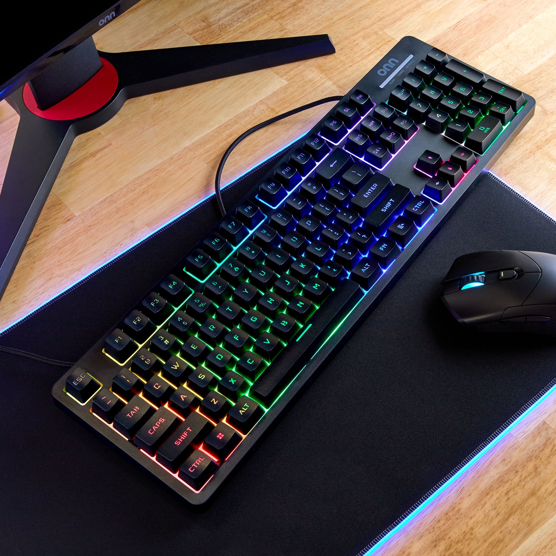 Wired LED Gaming Keyboard also backlit