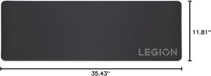 Legion Gaming XL Cloth Mouse Pad, Anti-Fray, Black